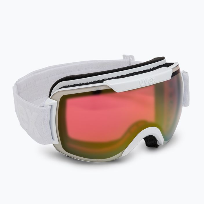 Dámske lyžiarske okuliare UVEX Downhill 2000 FM white 55/0/115/12