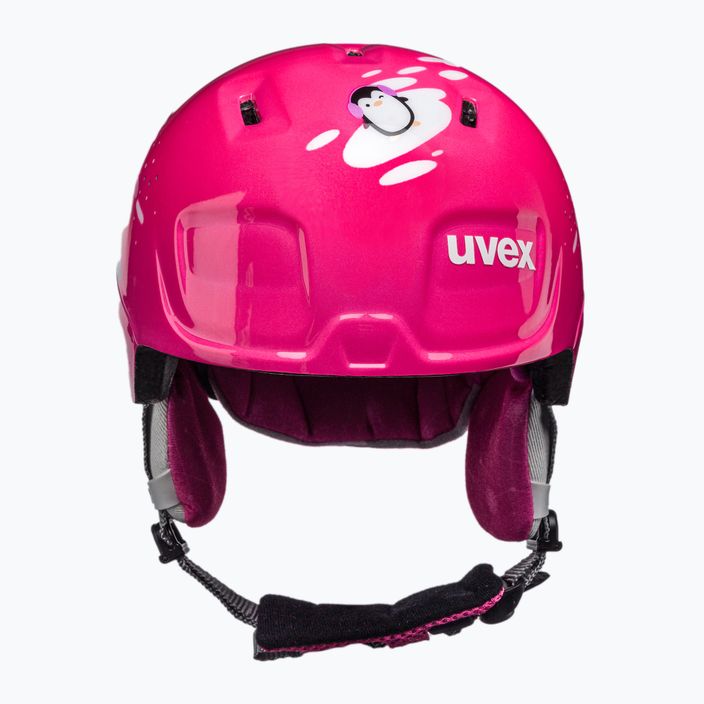 Detská lyžiarska prilba UVEX Manic ružová 56/6/226/911 2