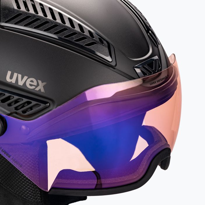 UVEX lyžiarska prilba Hlmt 600 vario black 56/6/238/20 6