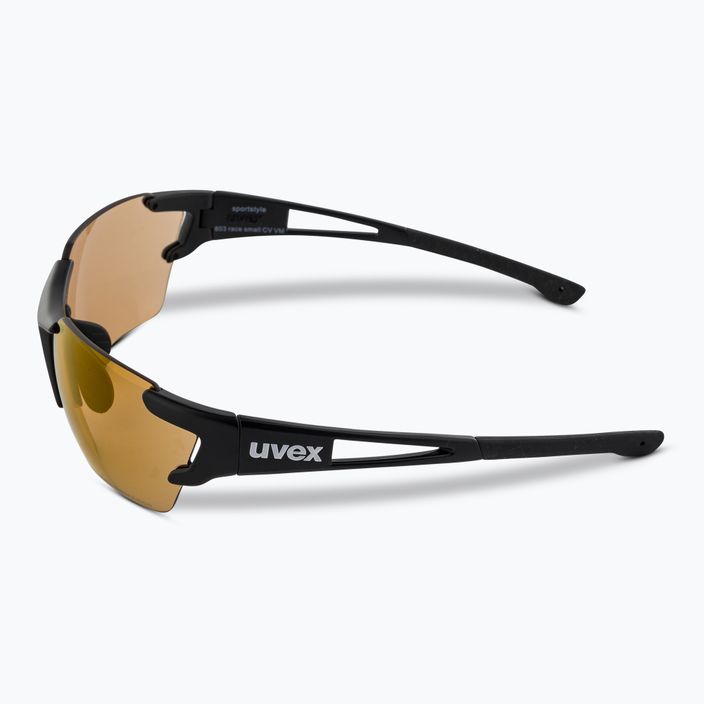 Slnečné okuliare UVEX Sportstyle 803 race s CV V black/matte 4