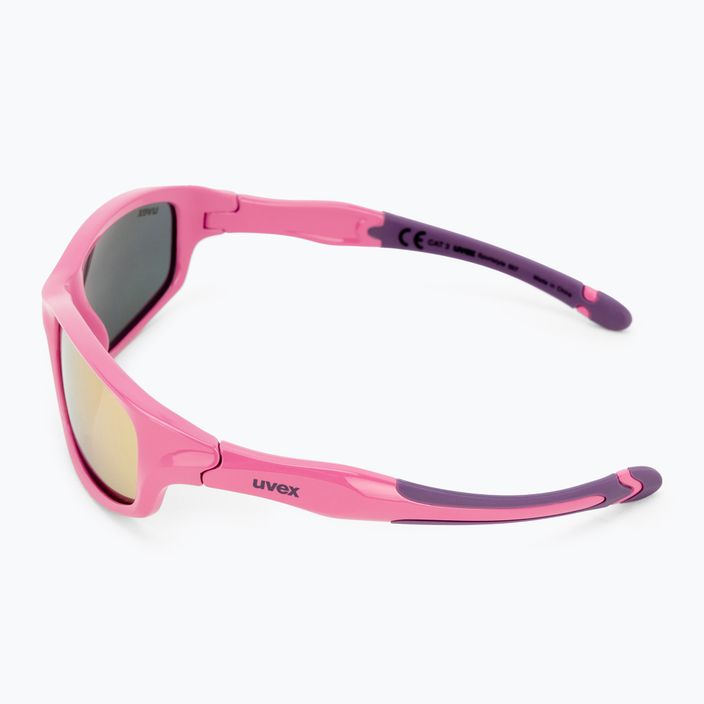 UVEX detské slnečné okuliare Sportstyle 507 pink purple/mirror pink 53/3/866/6616 4