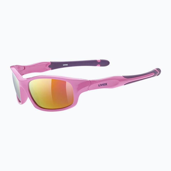 UVEX detské slnečné okuliare Sportstyle 507 pink purple/mirror pink 53/3/866/6616 5