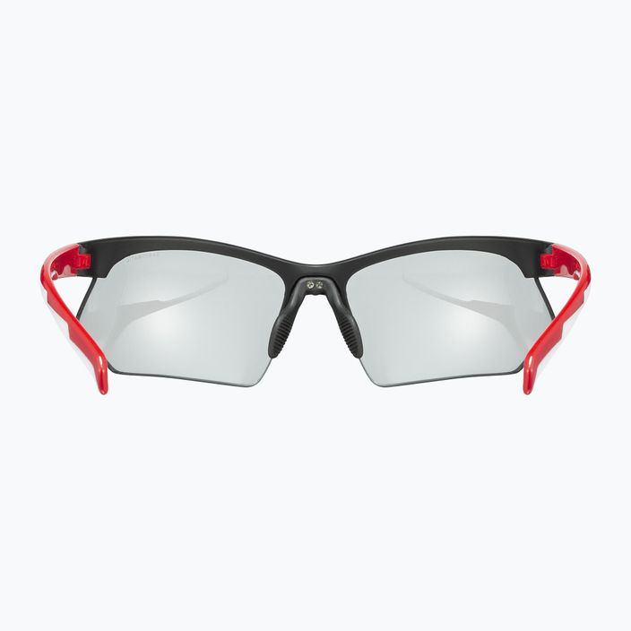 Cyklistické okuliare UVEX Sportstyle 802 V black red white/variomatic smoke 53/0/872/2301 9