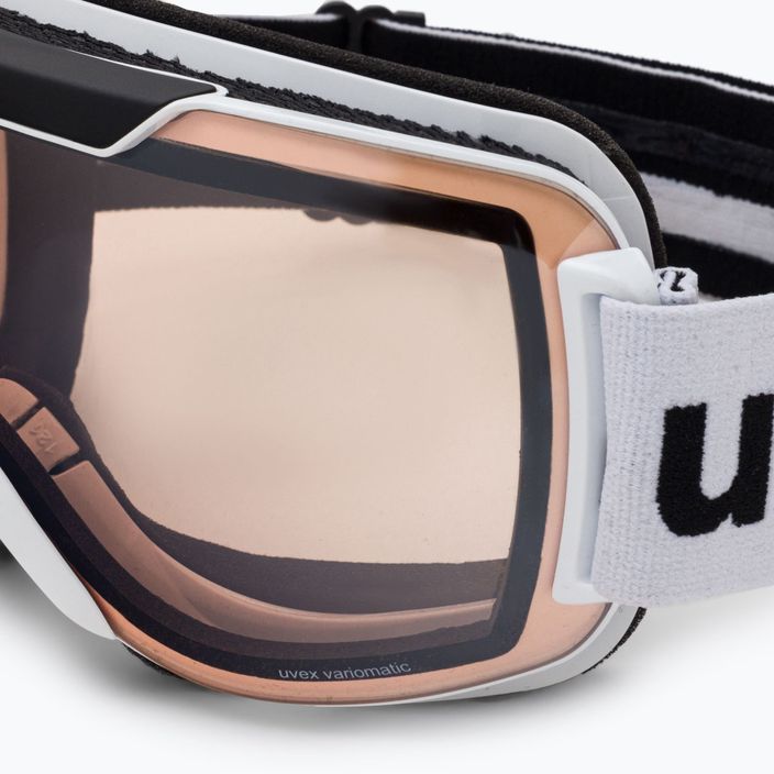 UVEX Downhill 2000 V lyžiarske okuliare biele 55/0/123/11 5