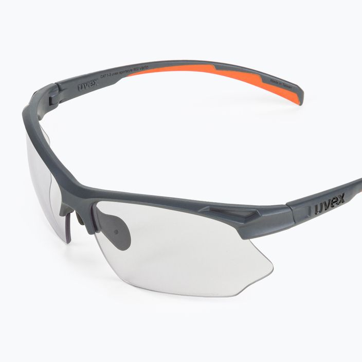 Cyklistické okuliare UVEX Sportstyle 802 V sivé S5308725501 5