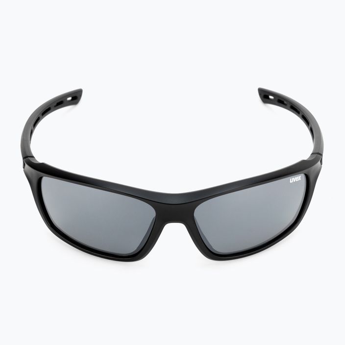 Slnečné okuliare UVEX Sportstyle 229 black mat/litemirror silver 53/2/068/2216 2