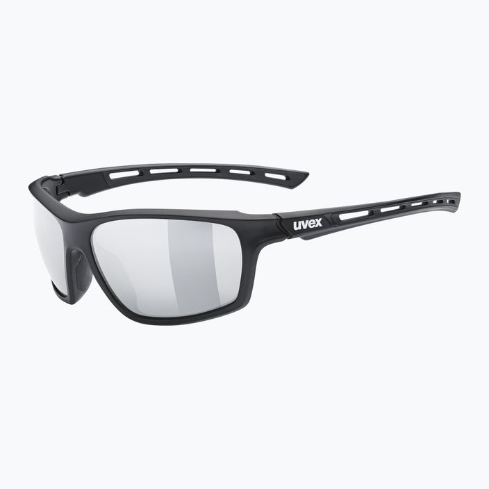 Slnečné okuliare UVEX Sportstyle 229 black mat/litemirror silver 53/2/068/2216 4