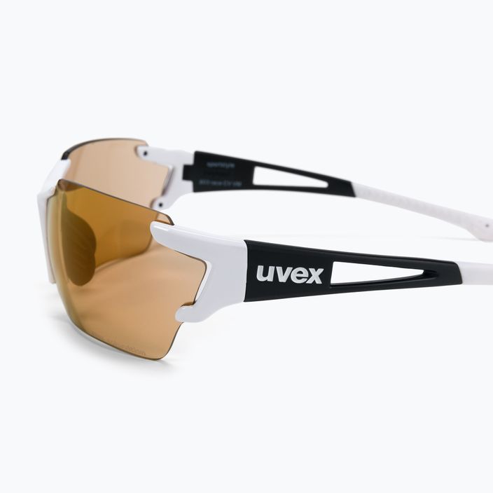 UVEX Sportstyle 803 race CV V cyklistické okuliare biele S5320418206 4