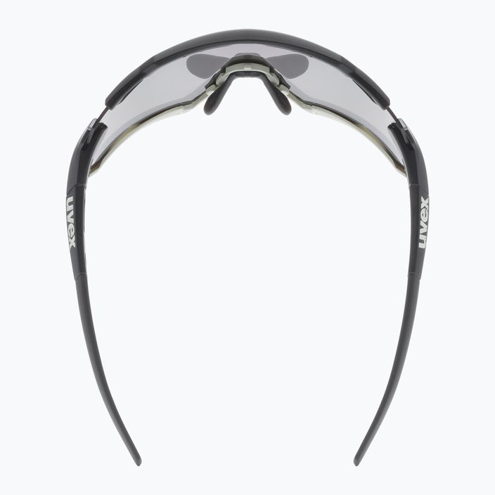 Cyklistické okuliare UVEX Sportstyle 228 black sand mat/mirror silver 53/2/067/2816 6