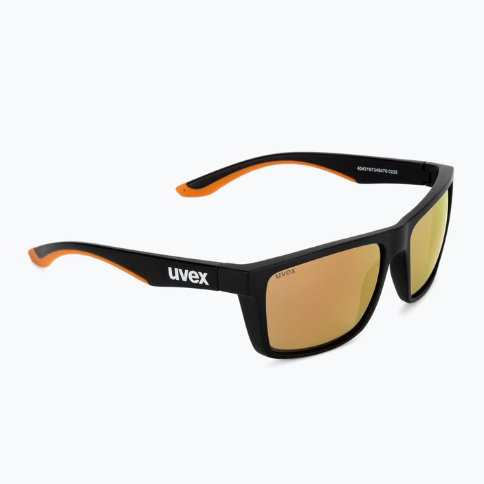 Slnečné okuliare Uvex Lgl 50 CV black mat/mirror champagne 53/3/008/2297