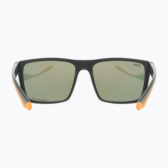 Slnečné okuliare Uvex Lgl 50 CV black mat/mirror champagne 53/3/008/2297 9