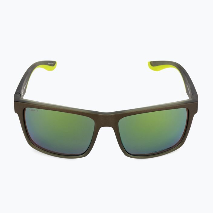 Slnečné okuliare Uvex Lgl 50 CV olivovo matné/zrkadlovo zelené 53/3/008/7795 3