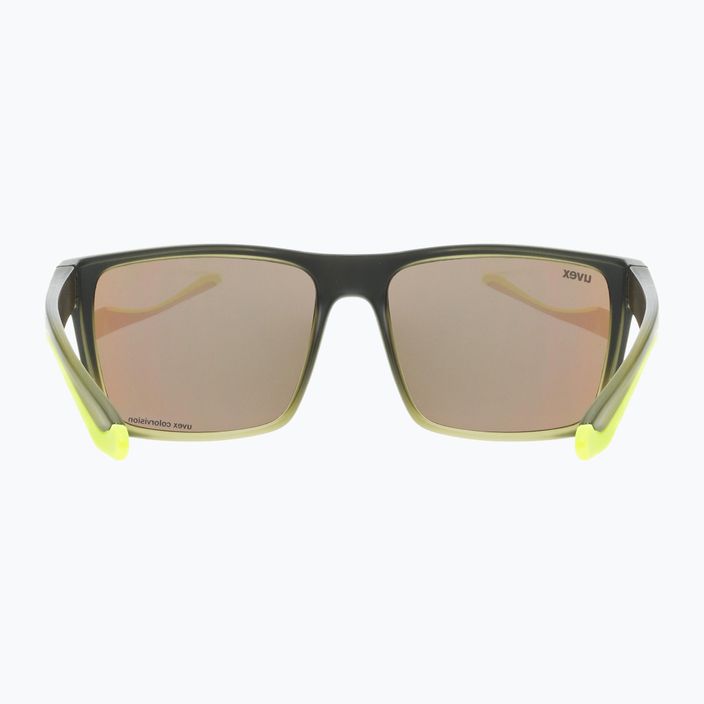 Slnečné okuliare Uvex Lgl 50 CV olivovo matné/zrkadlovo zelené 53/3/008/7795 9