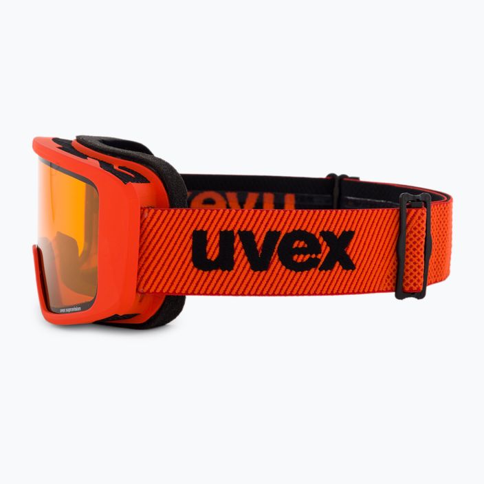 Lyžiarske okuliare UVEX Saga TO fierce red mat/mirror red laser/gold lite/clear 55/1/351/33 4