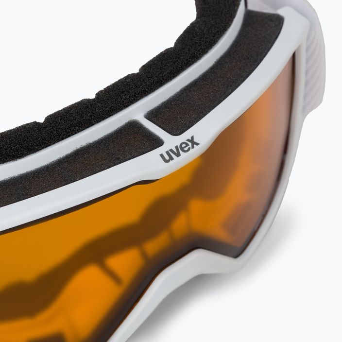 Lyžiarske okuliare UVEX Elemnt LGL white/lasergold lite clear 55//641/13 5