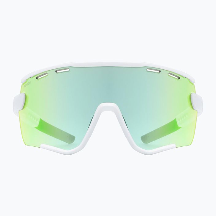 Slnečné okuliare UVEX Sportstyle 236 Set biele matné/zrkadlovo zelené/čierne 2