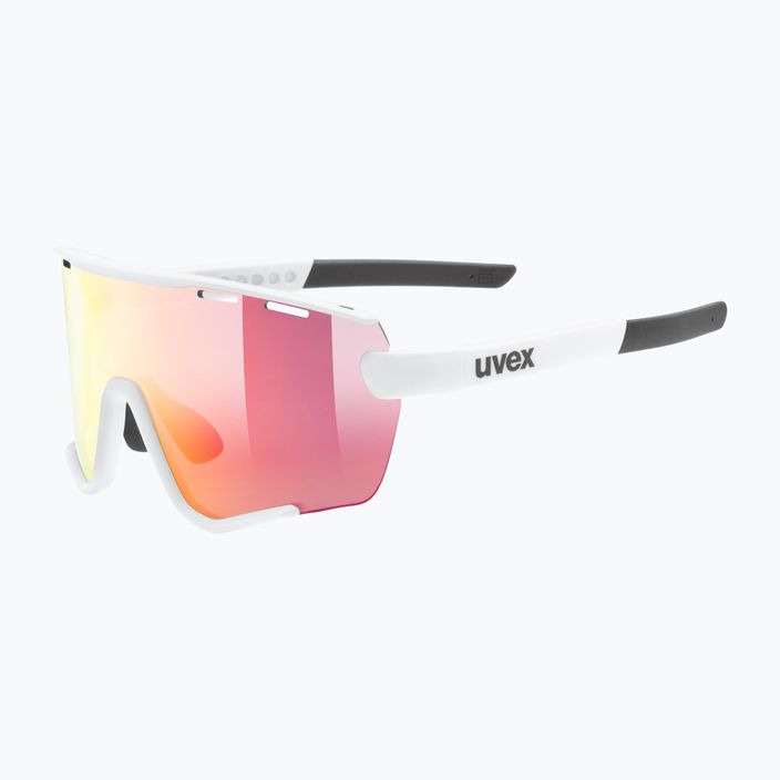 Slnečné okuliare UVEX Sportstyle 236 Small Set slnečné okuliare biele matné/zrkadlové červené/čierne