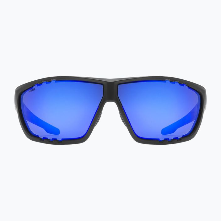 Slnečné okuliare UVEX Sportstyle 706 black matt/mirror blue 2