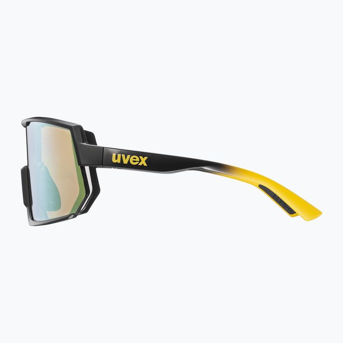 Cyklistické okuliare UVEX Sportstyle 235 sunbee black mat/mirror yellow 53/3/003/2616 3