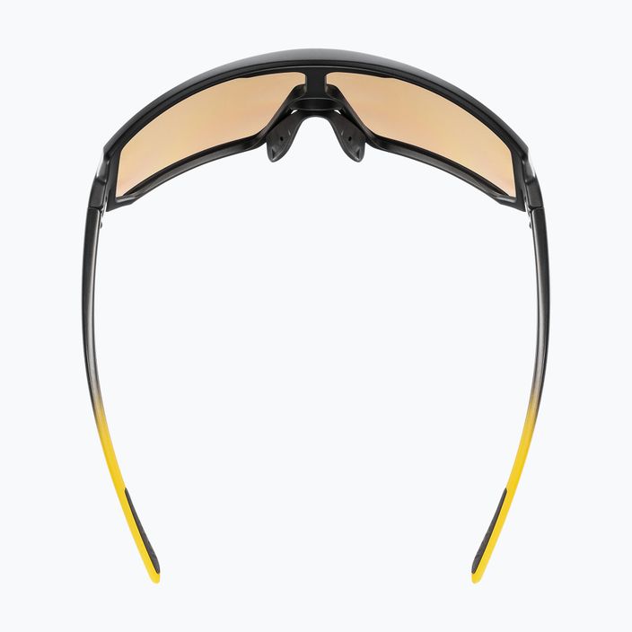 Cyklistické okuliare UVEX Sportstyle 235 sunbee black mat/mirror yellow 53/3/003/2616 4