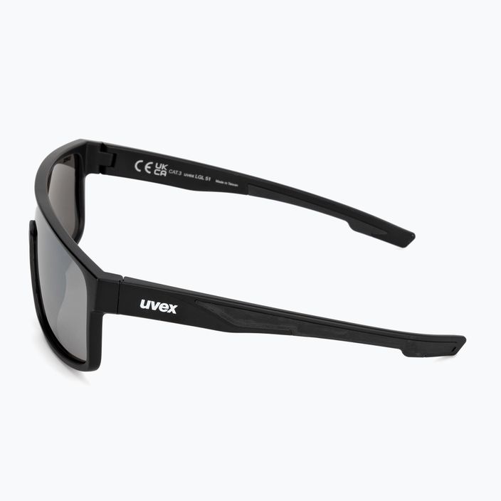 Slnečné okuliare UVEX LGL 51 black matt/mirror silver 53/3/025/2216 4
