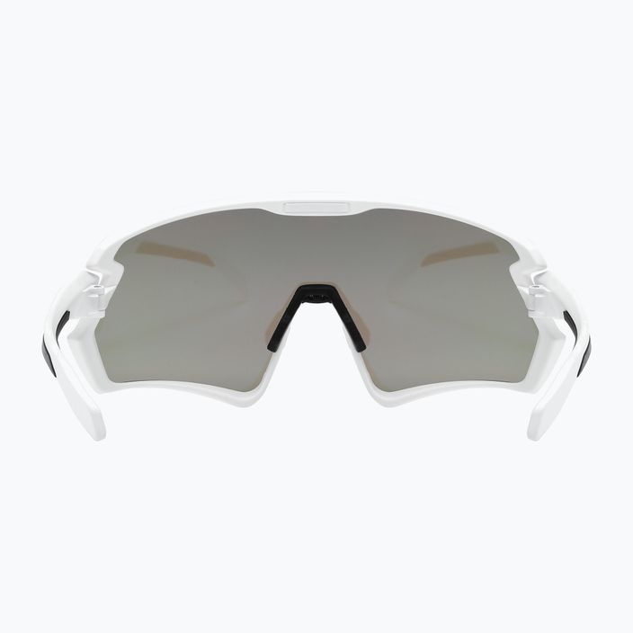 Cyklistické okuliare UVEX Sportstyle 231 2.0 white mat/mirror blue 53/3/026/8806 9