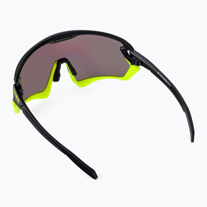 Cyklistické okuliare UVEX Sportstyle 231 2.0 black yellow mat/mirror yellow 53/3/026/2616 2