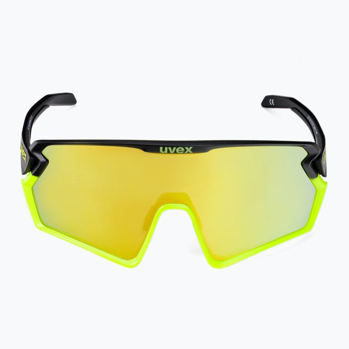Cyklistické okuliare UVEX Sportstyle 231 2.0 black yellow mat/mirror yellow 53/3/026/2616 3