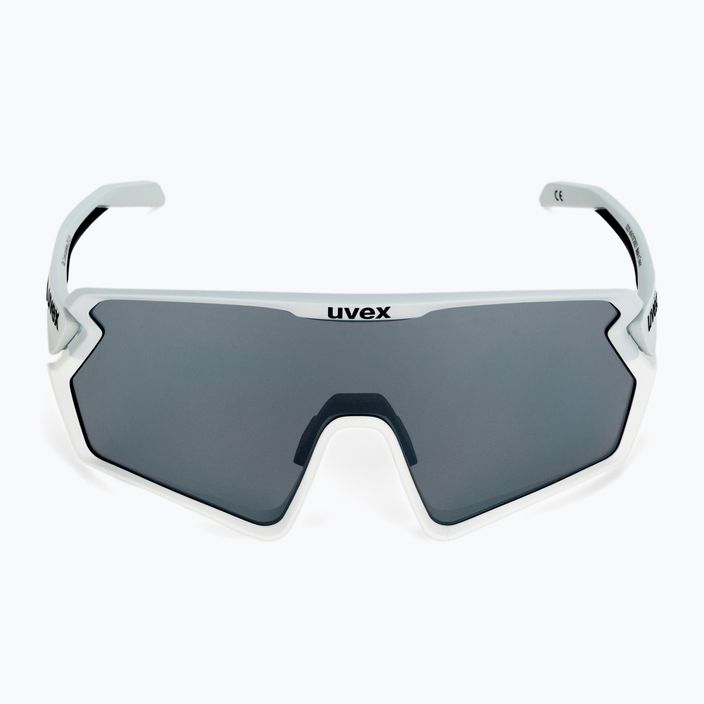 UVEX Sportstyle 231 2.0 cloud white mat/mirror silver cyklistické okuliare 53/3/026/8116 3