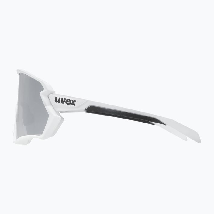 UVEX Sportstyle 231 2.0 cloud white mat/mirror silver cyklistické okuliare 53/3/026/8116 7