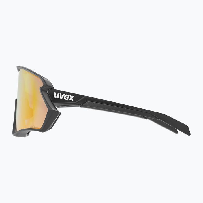 Cyklistické okuliare UVEX Sportstyle 231 2.0 P black mat/mirror red 53/3/029/2230 7