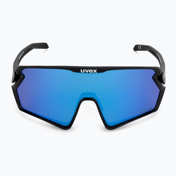 Cyklistické okuliare UVEX Sportstyle 231 2.0 P black mat/mirror blue 53/3/029/2240 3