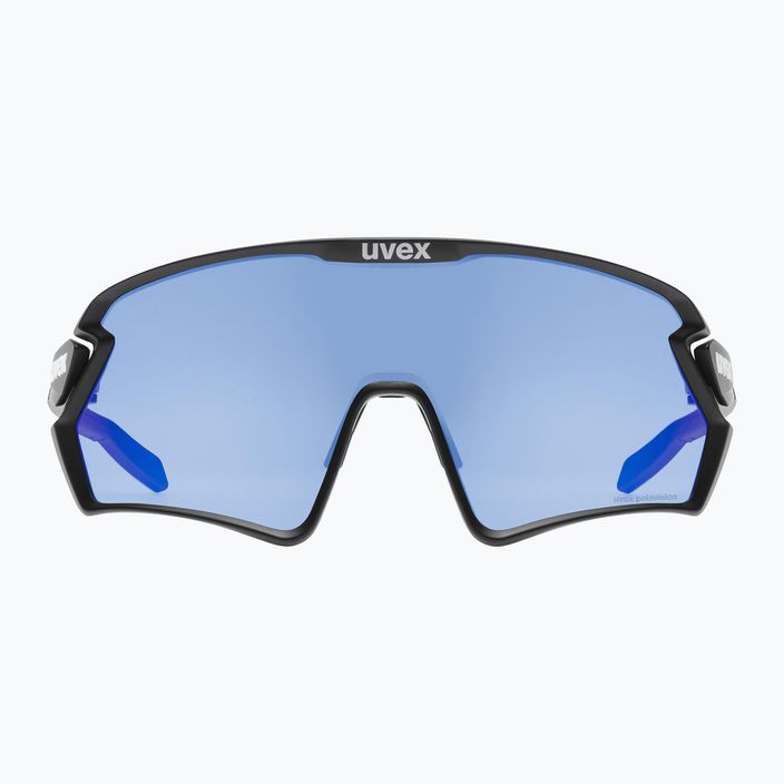 Cyklistické okuliare UVEX Sportstyle 231 2.0 P black mat/mirror blue 53/3/029/2240 6