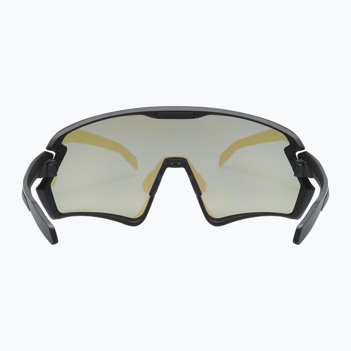 Cyklistické okuliare UVEX Sportstyle 231 2.0 P black mat/mirror blue 53/3/029/2240 9