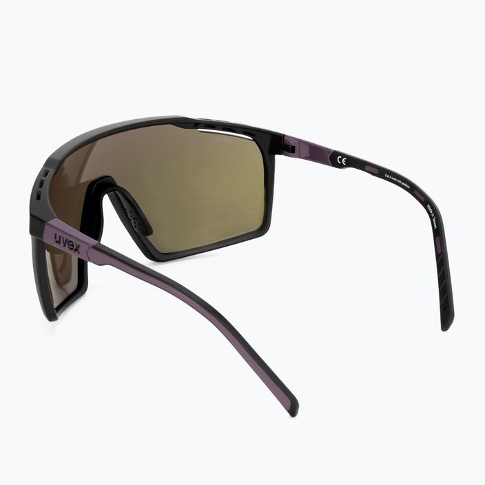 UVEX Mtn Perform black purple mat/mirror purple slnečné okuliare 53/3/039/2116 2