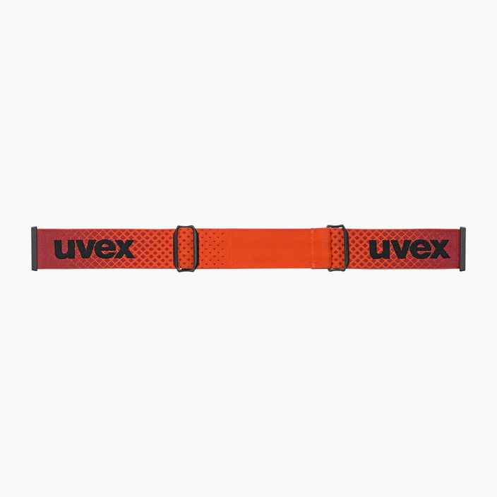 UVEX Evidnt Attract CV S2 lyžiarske okuliare čierne matné/zrkadlové červené/kontra oranžové/čierne 4