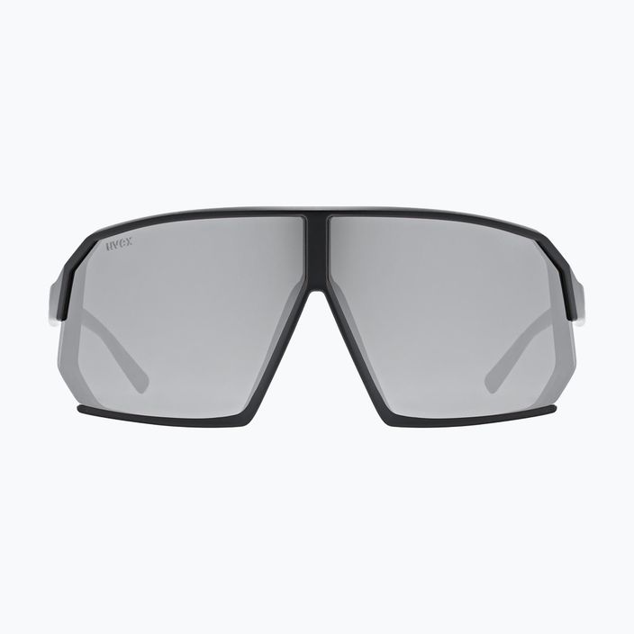 Slnečné okuliare UVEX Sportstyle 237 čierne matné/zrkadlové strieborné 2