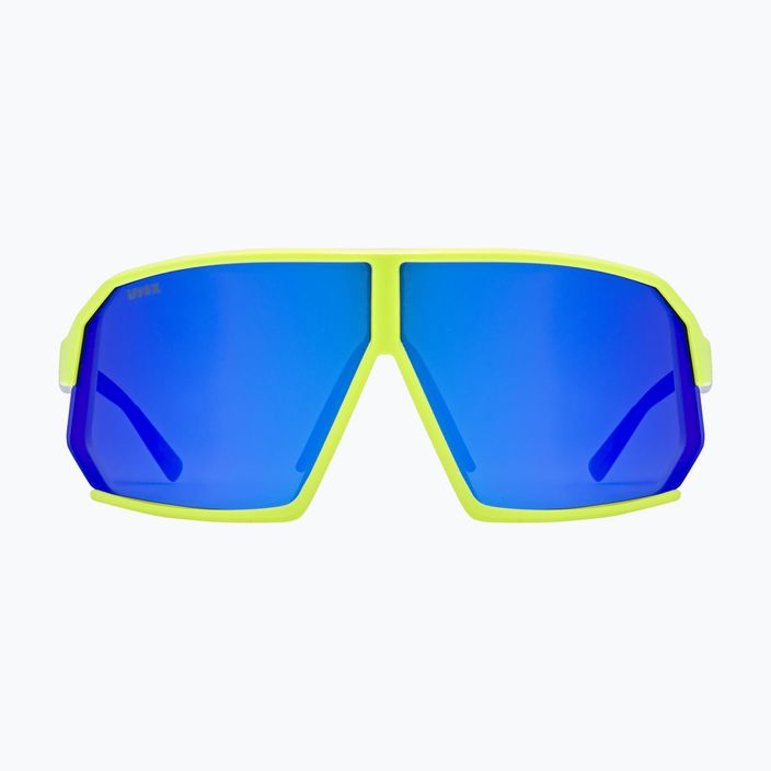Slnečné okuliare UVEX Sportstyle 237 žlto-modré matné/zrkadlovo modré 2