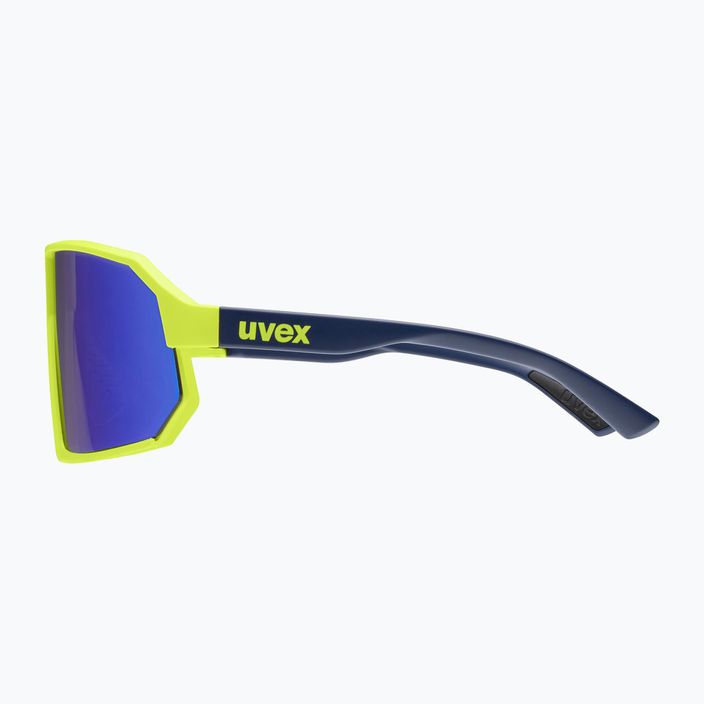 Slnečné okuliare UVEX Sportstyle 237 žlto-modré matné/zrkadlovo modré 4