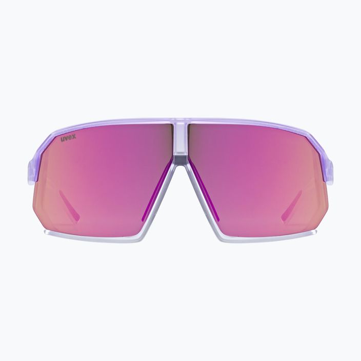 Slnečné okuliare UVEX Sportstyle 237 purple fade/mirror purple 2
