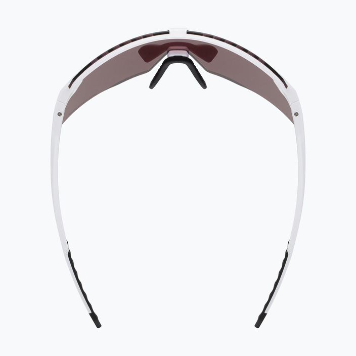 Slnečné okuliare UVEX Pace Stage CV white matt/mirror green 5