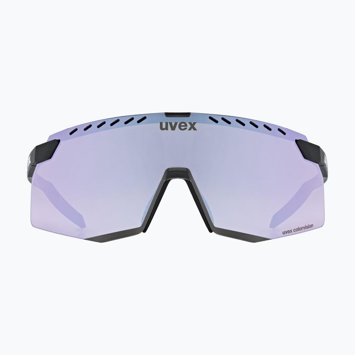 Slnečné okuliare UVEX Pace Stage CV black matt/pushy pink 2