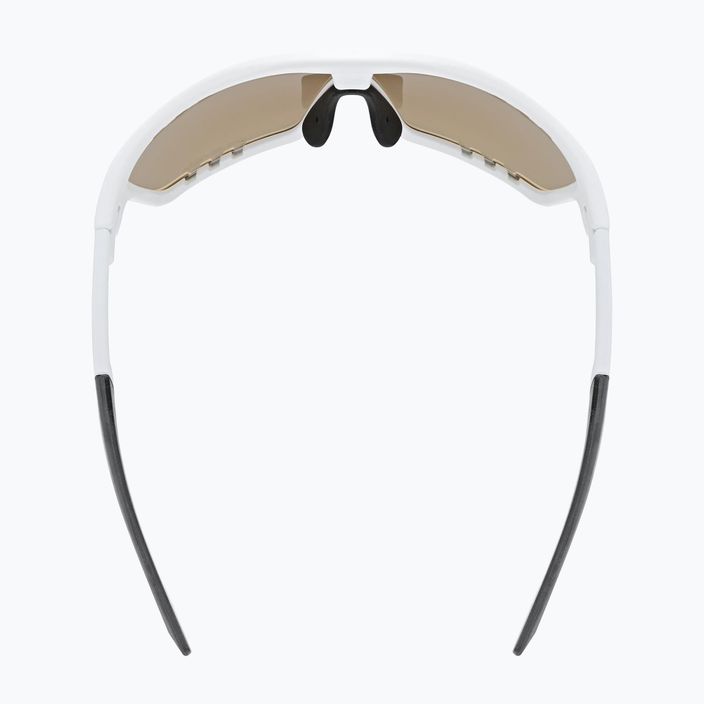 Slnečné okuliare UVEX Sportstyle 706 CV V biely matný/červený zrkadlový povrch 5