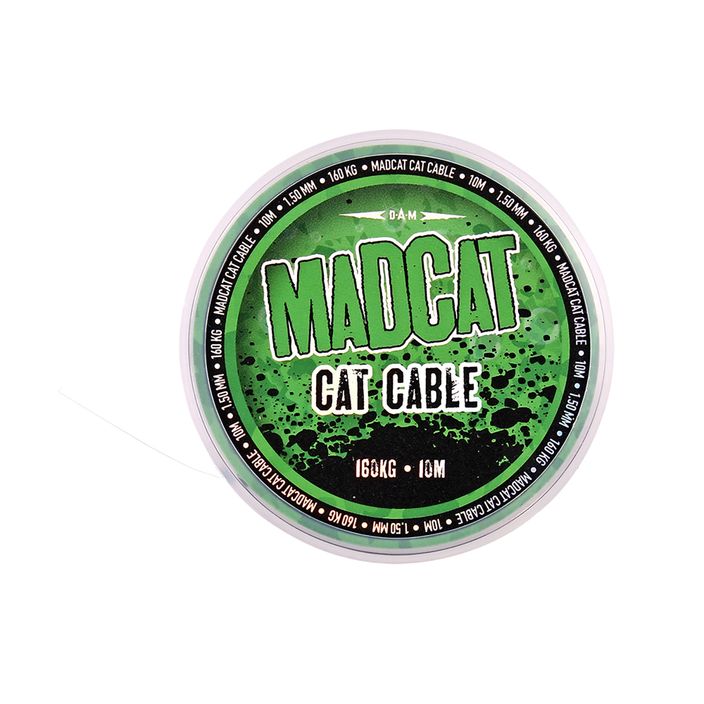 Opletený kábel Leader MADCAT Cat zelený 3795160 2
