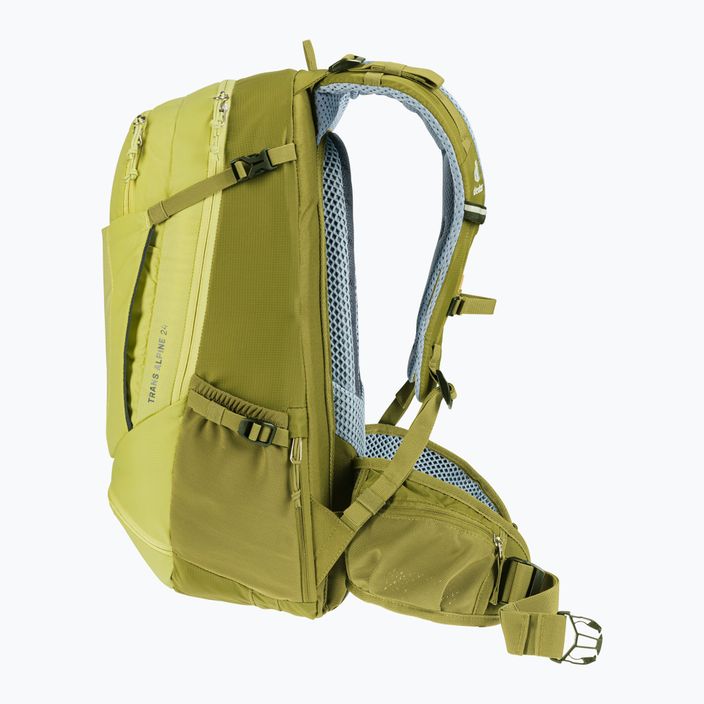 Cyklistický batoh Deuter Trans Alpine 24 l sprout/cactus 6