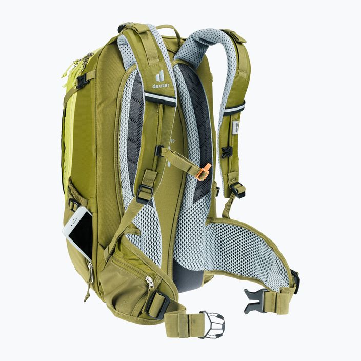 Cyklistický batoh Deuter Trans Alpine 24 l sprout/cactus 8