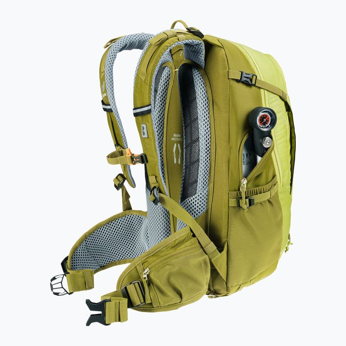 Cyklistický batoh Deuter Trans Alpine 24 l sprout/cactus 12