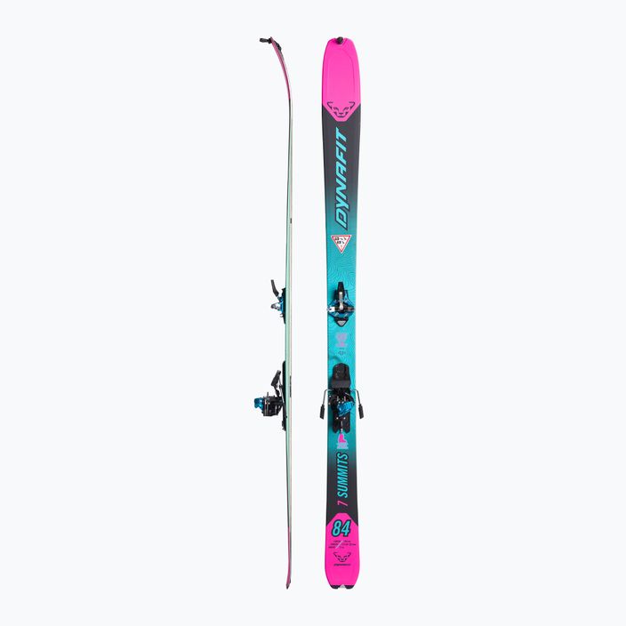 Dámske lyže DYNAFIT Seven Summits W + Ski Set blue-pink 08-0000048495 2