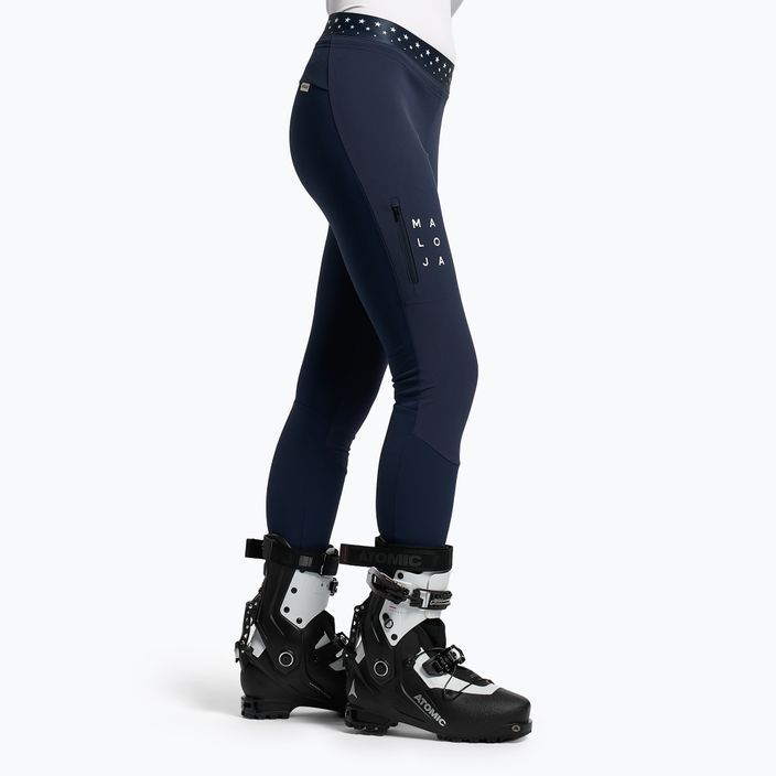 Dámske nohavice na bežecké lyžovanie Maloja Daga navy blue 32126-1-8325 3
