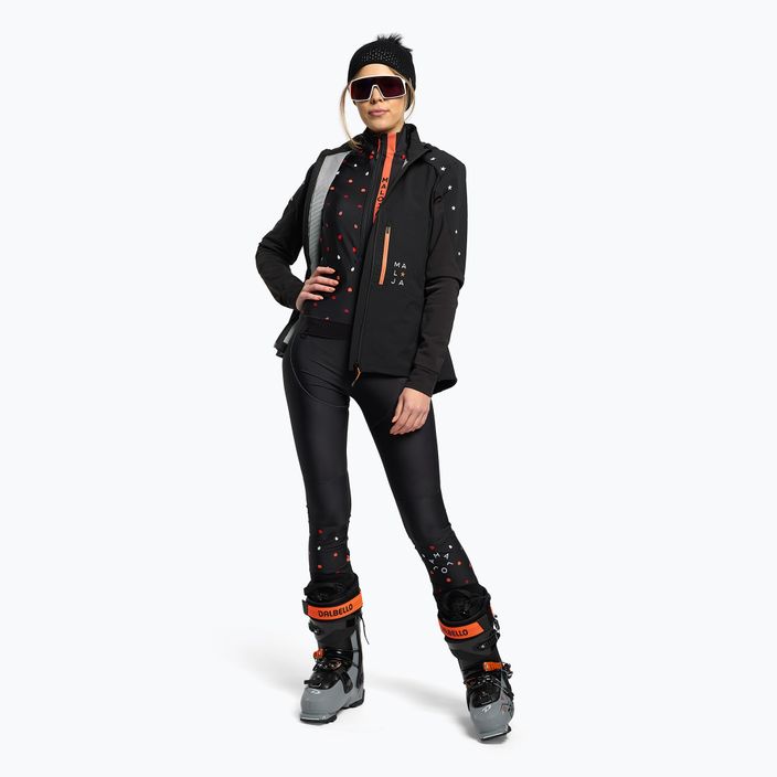 Dámska bunda na bežecké lyžovanie Maloja W'S NeshaM black 32133-1-0817 2